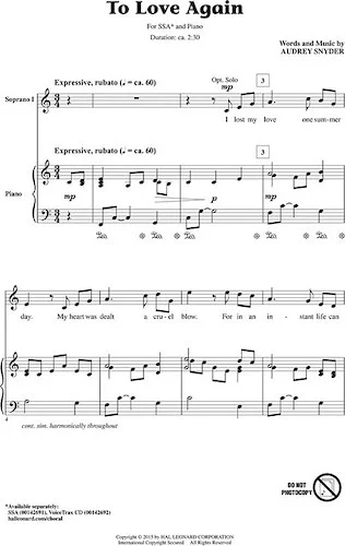 To Love Again - Discovery Level 1