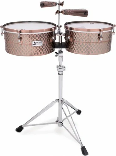 Toca Percussion Pro Line Timbales - Black Copper