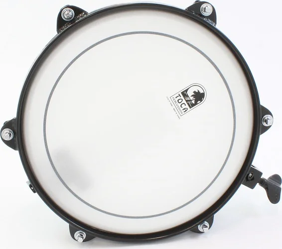 Toca 10" Auxiliary Drum with Mount for 3/8" Post