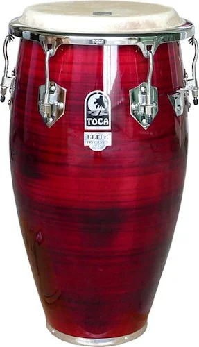 Toca Percussion 3112-1/2CF Elite Pro Wood 12 1/2 Tumba Crimson Fade