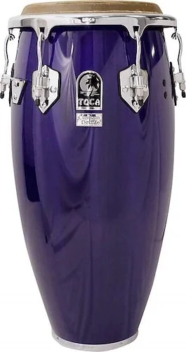 Toca Custom Deluxe Wood Conga, transparent purple, gloss finish
