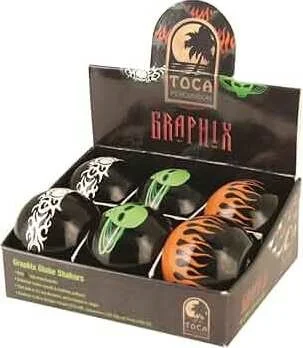 TOCA GLOBE SHAKERS 6PC ASST