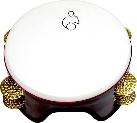 Toca Jamal Mazhar 12" Drum with Jingle Kenya Red