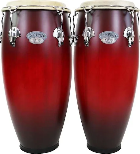 Toca Percussion Synergy Deluxe Congas - Wine Burst