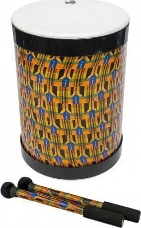 Toca Sympatico Nesting Djun Djun 16", Kente Cloth Pretuned Fiber w/ Dot