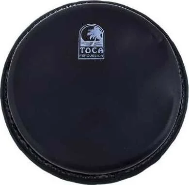 Toca TP-FHMB10 10” Goat Skin Black Goat Skin Head for Mechanically Tuned Djembe Image