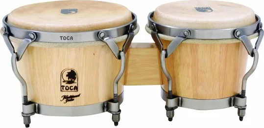 TOCA TRAD BONGO SET NATURAL