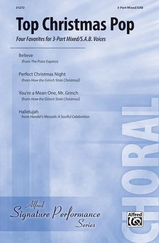 Top Christmas Pop: Four Favorites for 3-Part Mixed Voices