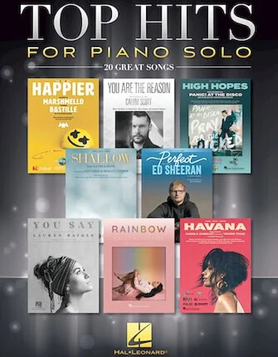Top Hits for Piano Solo - 20 Great Songs