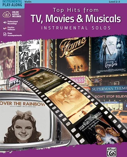 Top Hits from TV, Movies & Musicals Instrumental Solos for Strings