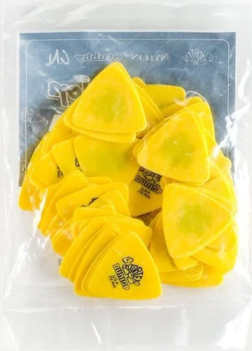 TORTEX TRIANGLE PAK-72 PICKS .73 YELLOW