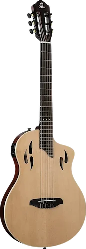 TourPlayer Series  Thinline Crossover Acoustic-Electric Nylon Guitar w/Bag