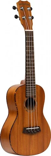 Traditional concert ukulele with solid mahogany top