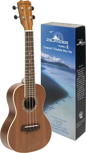 Traditional mahogany concert ukulele "reforest Hawai" MCB-4 + bag