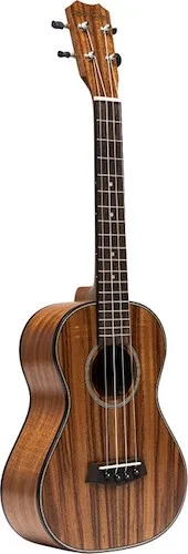 Traditional tenor ukulele with solid acacia top