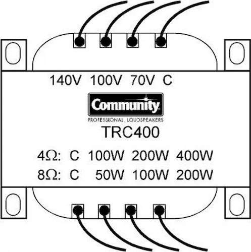 TRANSFORMER 400W, 4 OHMS