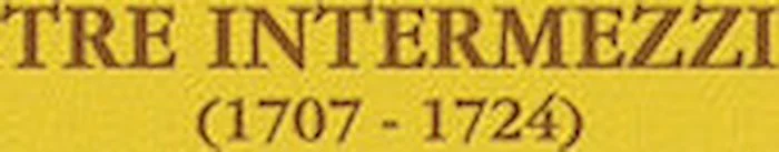 Tre intermezzi Facsimile Edition Full Score, Hardbound with critical commentary - Subscriber price within a subscription to the series: $205.00