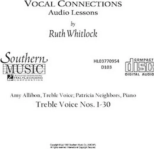 Treble Cd For Vocal Connections