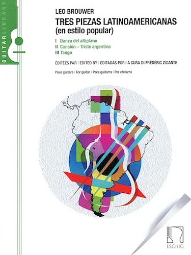 Tres Piezas Latinoamericas - (En Estilo Popular)