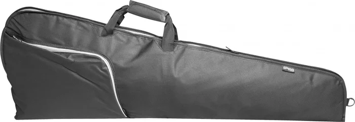 Basic series padded water repellent nylon bag for electric guitar, triangular model