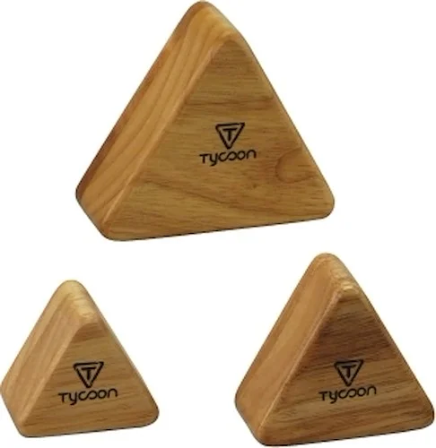 Triangle Wood Shakers - Set of 3