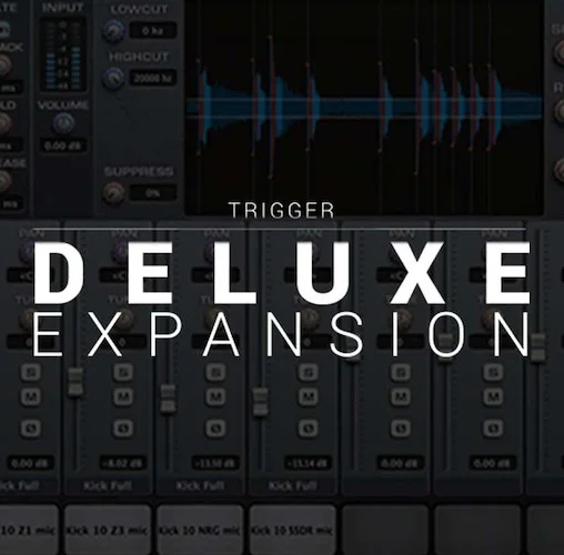 TRIGGER 2 Deluxe expansion (Download) <br>Real audio examples TRIGGER Deluxe