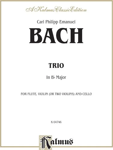 Trio in B-flat for Two Violins