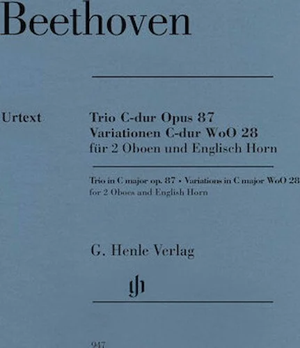 Trio in C Major, Op. 87/Variations in C Major, WoO 28