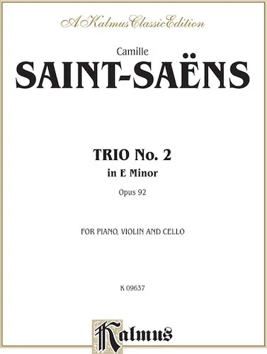 Trio No. 2, Opus 92