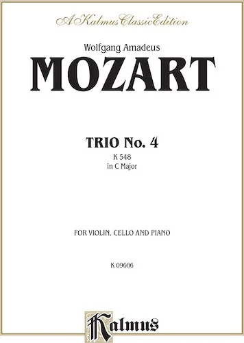 Trio No. 4 in C Major, K. 548