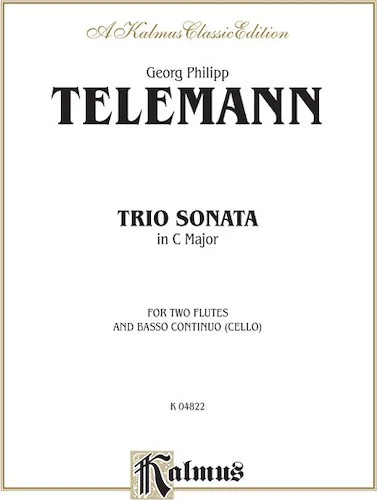 Trio Sonata in C Major: For Two Flutes and Basso Continuo (Cello)