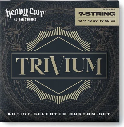 TRIVIUM SIGNATURE GUITAR STRINGS 10-63 | 7-STRING