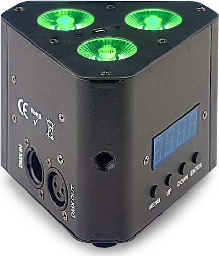 Truss lighting with 3 x 4-watt (4 in 1) RGBW LED