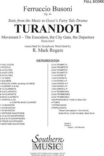 Turandot - Movement 1 from the Suite To Gozzi's Fairy Tale Drama