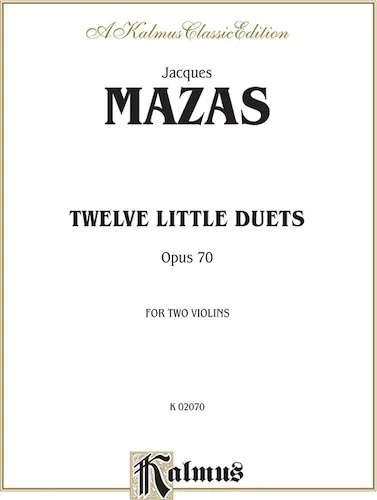 Twelve Little Duets, Opus 70
