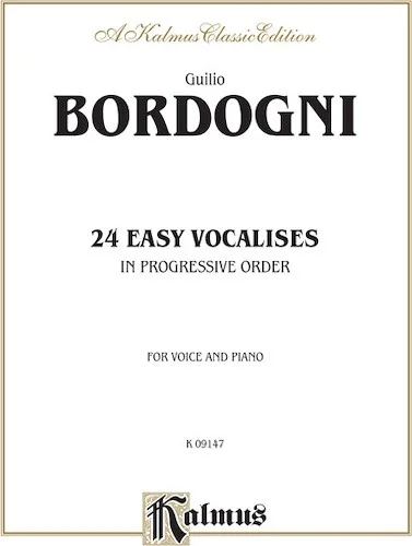 Twenty-Four Easy Vocalises in Progressive Order