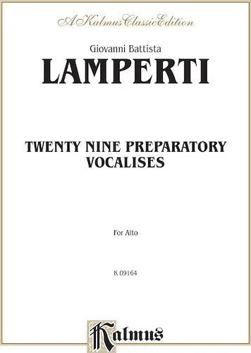 Twenty-Nine Preparatory Vocalises