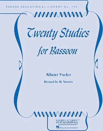 Twenty Studies for Bassoon