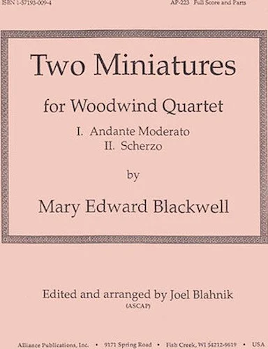 Two Miniatures - Ww Qt -