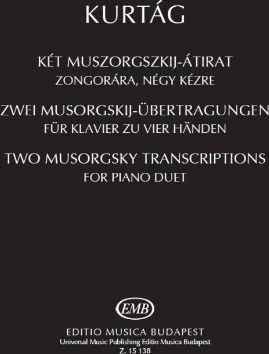 Two Musorgsky Transcriptions - for Piano Duet