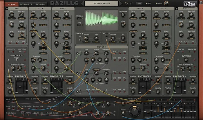 u-He Bazille (Download) <br>Monster from the deep