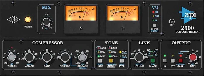 UAD API 2500 Bus Compressor	 (Download) <br>