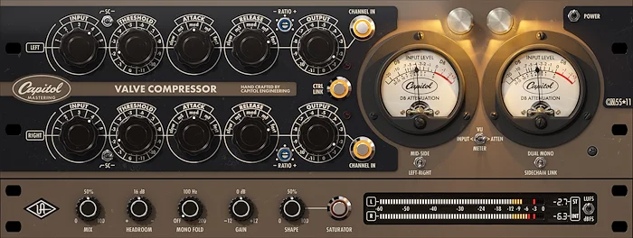 UAD Capitol Mastering Compressor	 (Download) <br>