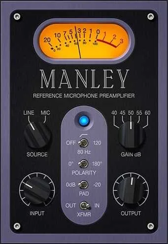 UAD Manley Tube Preamp	 (Download) <br>