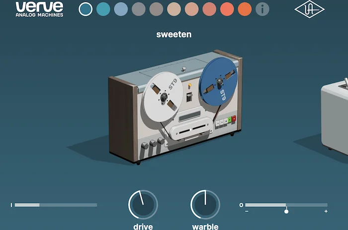 UAD Verve Analog Machines	 (Download) <br>