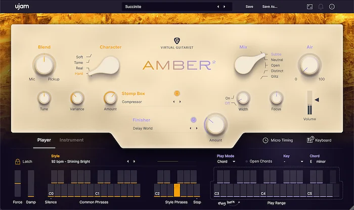 UJAM Upgrade AMBER 2	 (Download) <br>