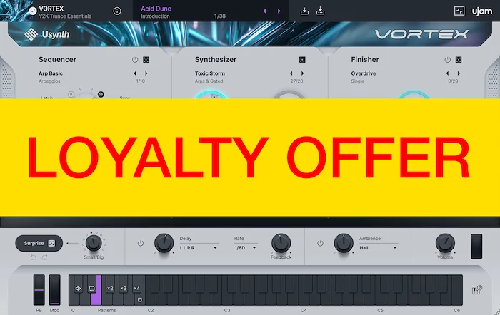 UJAM VORTEX Loyalty Offer	 (Download) <br>