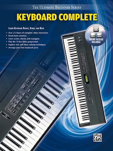 Ultimate Beginner Series: Keyboard Complete: Learn Keyboard Basics, Blues, and Rock