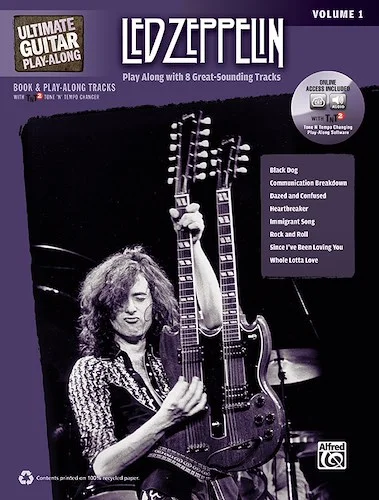 Ultimate Guitar Play-Along: Led Zeppelin, Volume 1: Play Along with 8 Great-Sounding Tracks