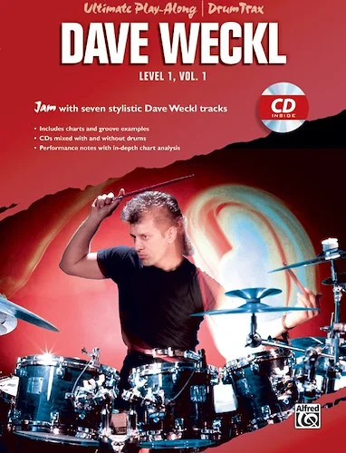 Ultimate Play-Along Drum Trax: Dave Weckl, Level 1, Volume 1: Jam with Seven Stylistic Dave Weckl Tracks